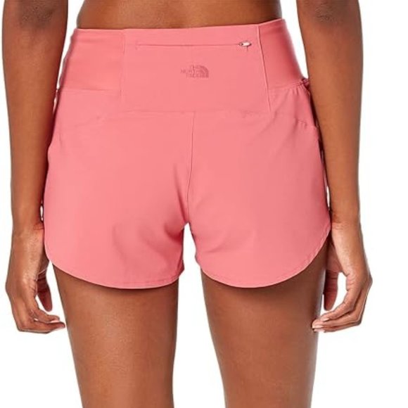 NWT North Face Women’s Arque 3” Short Slate Rose XL - Picture 2 of 4
